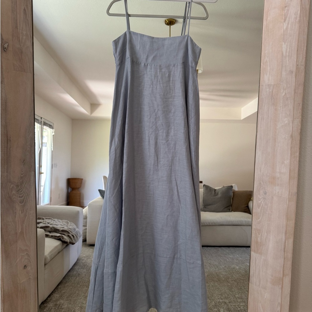 Vrg Grl linen Maxi Dress size 6